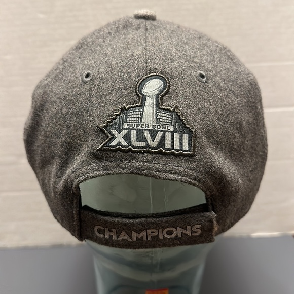 9Forty New Era Seattle Seahawks Super Bowl Champions XLVIII NFL Cap/Hat - Picture 3 of 4